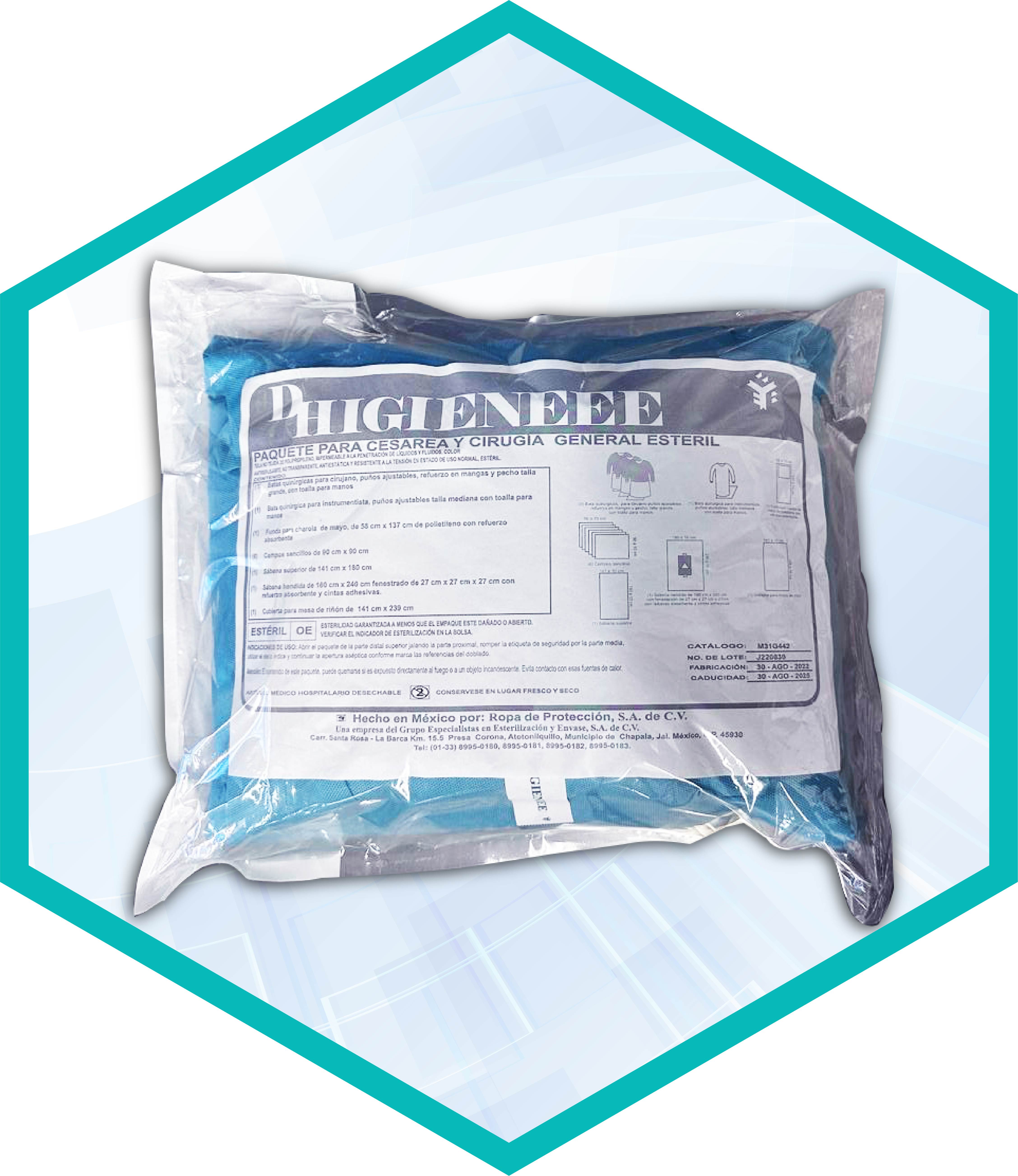 m31g442-paquete-quirbrgico-de-tela-sms-paquete-para-cesbrea-y-cirugba-general-estbril